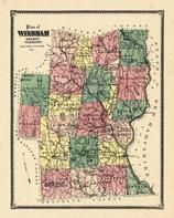 Windham County Plan (Vermont) Z, Windham County 1869